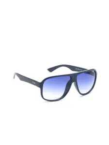 IRUS by IDEE Men Square Sunglasses with UV Protected Lens IRS1228C3SG