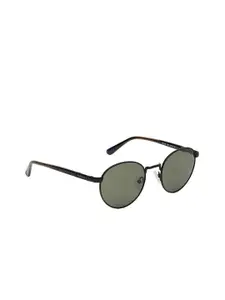 GANT Men Round Sunglasses with UV Protected Lens GA7103 02N