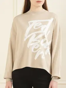 Ted Baker Typography Printed Pullover
