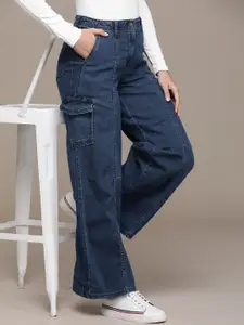 Moda Rapido Women Stretchable Cargo Jeans