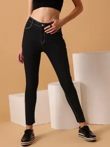 STREET 9 Women Narrow Slim Fit Clean Look Stretchable Jeans