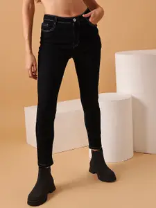 STREET 9 Women Narrow Slim Fit Clean Look Stretchable Jeans
