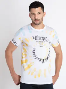 Status Quo Typography Printed Pure Cotton Regular Fit T-shirt