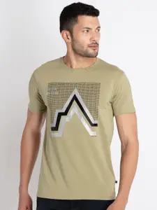 Status Quo Typography Printed Cotton T-shirt