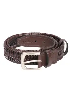 Hidesign Men Textured Leather Belt