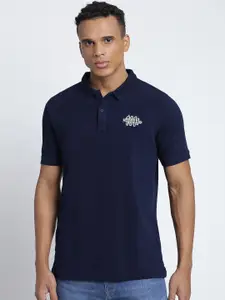 Lee Polo Collar Applique Slim Fit Cotton Regular T-shirt