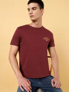 Wrangler Typography Printed Cotton Casual T-Shirt