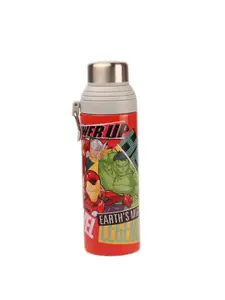 Marvel Red Printed Stainless Steel Double Wall Vacuum Flask 500 ml