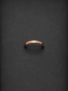 Daniel Wellington Rose Gold-plated Stainless Steel Crystal-studded Finger Ring