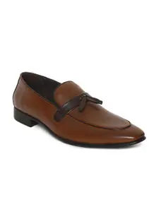 San Frissco Men Brown Slip-On Semiformal Shoes