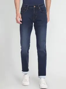 U.S. Polo Assn. Denim Co. Men Slim Tapered Fit Light Fade Stretchable Clean Look Jeans