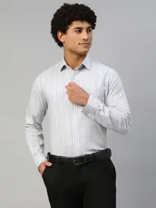 DON VINO Vertical Stripes Cotton Formal Shirt