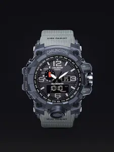 CARLINGTON Analogue and Digital Watch CT 3344 Grey