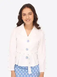 CUTECUMBER Girls Shirt Collar Shirt with Skirt