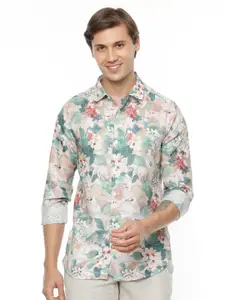 FLY 69 Premium Floral Printed Casual Shirt