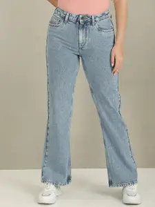 U.S. Polo Assn. Women Bootcut Heavy Fade Clean Look Cotton Jeans