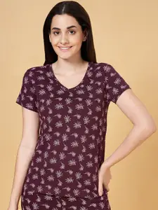 Dreamz by Pantaloons Printed Cotton Lounge T-Shirts