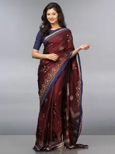 Very Much Indian Woven Design Paithani Silk Cotton Khun Saree