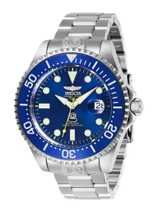 Invicta Pro Diver Men Stainless Steel Analogue Automatic Motion Powered Watch 27611