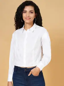 SF JEANS by Pantaloons Spread Collar Cotton Casual Shirt