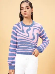 Coolsters by Pantaloons Girls Abstract Printed Pullover