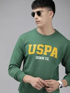 U.S. Polo Assn. Denim Co. Round Neck Printed Sweatshirt