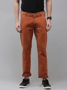 U.S. Polo Assn. Denim Co. Brandon Slim Tapered Rust Jeans