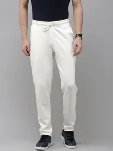 U.S. Polo Assn. Denim Co. Solid Mid-Rise Joggers Track Pants