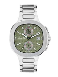 Mathey-Tissot Swiss Made Green Dial Quartz Chronograph Men's Watch - H152CHAV