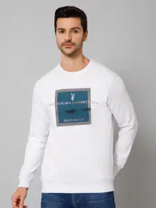 Cantabil Typography Printed Pullover Sweatshirt