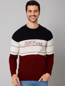 Cantabil Colourblocked Acrylic Sweater