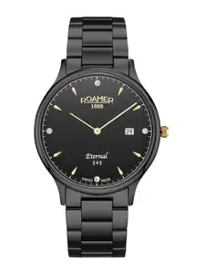 ROAMER Men Stainless Steel Bracelet Style Straps Analogue Watch 863833 45 55 50