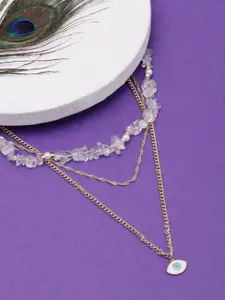 Stylecast X KPOP Gold-Plated Layered Necklace