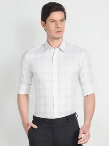 Arrow Checked Pure Cotton Formal Shirt