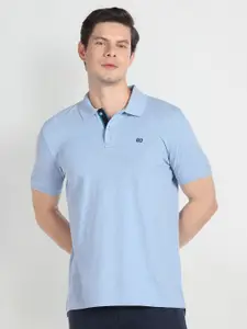 Arrow Sport Polo Collar Short Sleeves Pure Cotton T-shirt