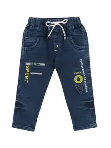 Wish Karo Boys Classic Printed Clean Look Stretchable Cotton Jeans