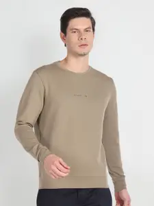 Arrow New York Long Sleeves Round Neck Pullover Sweatshirt