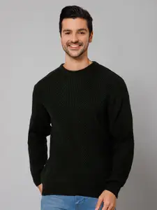 Cantabil Men Knitted Pullover Sweaters