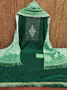 MANVAA Embroidered Unstitched Dress Material