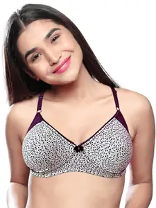 Lovable Abstract Printed Full Coverage Cotton Bra