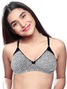 Lovable Abstract Printed Full Coverage Cotton Bra
