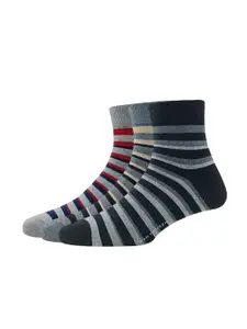 Van Heusen Men Pack Of 3 Patterned Above Ankle Socks
