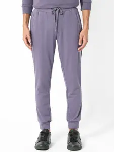 RARE RABBIT Men Yazu Regular Fit Mid-Rise joggers