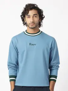 RARE RABBIT Men Cancet Round Neck Sweatshirt