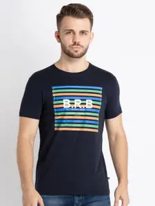 Status Quo Typography Printed Pure Cotton T-shirt