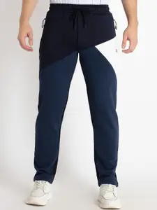 Status Quo Men Mid-Rise Colorblocked Track Pants