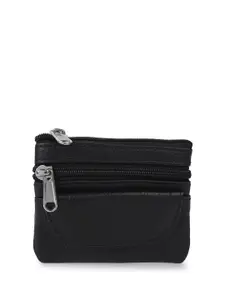 CIMONI Leather Zip Around Wallet