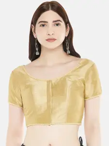 Studio Shringaar Round Neck Padded Saree Blouse