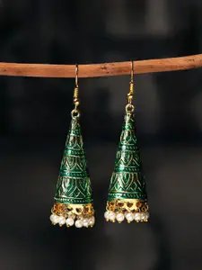 OOMPH Contemporary Meenakari Jhumka