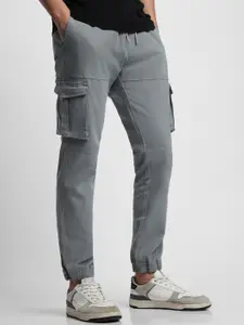 Dennis Lingo Men Slim Fit Mid-Rise Plain Joggers